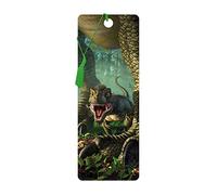 3D LiveLife Bookmark - Wee Rex from Deluxebase. Cute Lenticular T-Rex Page Marker. Dinosaur Themed Accessories for Book Lovers. Small Gifts for Men, Women, Writers and Teachers.