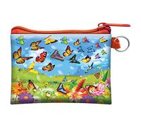 3D LiveLife Coin Purse - Butter Flutter from Deluxebase. Lenticular 3D Butterfly Purse. Cash, Coin and Card Holder with Secure Zip Featuring Artwork Licensed from Renowned Michael Searle