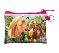 3D LiveLife Coin Purse - Greener Pasture from Deluxebase. Lenticular Horse Themed Wallet Featuring Secure Zip, Compact Design for Cash and Card Storage. Perfect Farm Animal Gift.