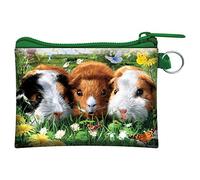 3D LiveLife Coin Purse - Guinea Pig from Deluxebase. Lenticular Pet Themed Wallet Featuring Secure Zip, Compact Design for Cash and Card Storage. Perfect Animal Gift.