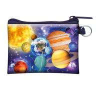 3D LiveLife Coin Purse - Space Odyssey from Deluxebase. Lenticular Galaxy Themed Wallet Featuring Secure Zip, Compact Design for Cash and Card Storage. Perfect Astronomy Gift.