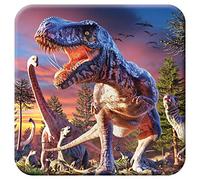 3D LiveLife Cork Coaster - T-Rex Attack from Deluxebase. Lenticular Dinosaur Drink Coasters. Funny Gifts for Women and Men. Cute Novelty Kitchen Gift Ideas and Decorative Home Accessories