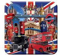 3D LiveLife Cork Coaster - Visit to London from Deluxebase. Lenticular 3D London Drink & Mug Coasters. Fun Gifts for Women and Men. Novelty Kitchen and Decorative Home Accessories.