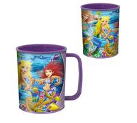 3D LiveLife Drinking Cup - Mermaid Magic from Deluxebase. 300ml Plastic Mug with Fantasy Theme, Reusable Coffee Cup, Portable Animal Tumbler for Camping, Picnic, Travel & Everyday Use.