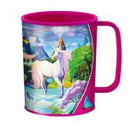 3D LiveLife Drinking Cup - Unicorn Bliss from Deluxebase. 300ml Plastic Mug with Fantasy Theme, Reusable Coffee Cup, Portable Animal Tumbler for Camping, Picnic, Travel & Everyday Use.