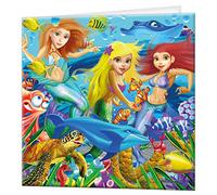 3D LiveLife Greeting Card - Mermaid Magic from Deluxebase. Blank Card with Lenticular 3D Mermaid Image and Envelope. Unique Notecard for All Occasions and Premium Stationery Sets.