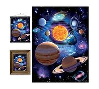 3D LiveLife Lenticular Pictures - You Are Here from Deluxebase. A3 Unframed Deep 3D Effect Planet Wall Art for Living Room, Bedroom or Kitchen. Unique Planet Print Poster for Home Decor.