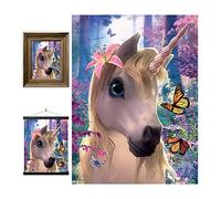 3D LiveLife Lenticular Wall Art Prints - Cute Unicorn from Deluxebase. Unframed 3D Fantasy Poster. A perfect wall filler. Original artwork licensed from renowned artist, David Penfound