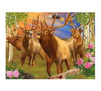 3D LiveLife Lenticular Wall Art Prints - Elk Call from Deluxebase. Unframed 3D Wild Animal Poster. A perfect wall filler. Original artwork licensed from renowned artist, Michael Searle