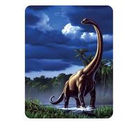 3D LiveLife Magnet - Brachiosaurus from Deluxebase. Lenticular 3D Dinosaur Fridge Magnet. Magnetic decor for kids and adults with artwork licensed from renowned artist, Jerry LoFaro