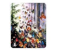 3D LiveLife Magnet - Butterfly Woods from Deluxebase. Lenticular Insect Fridge Magnet. Decorative 3D Butterfly Flat Magnets. Cute Small Magnets for Fridge, Dishwasher and Whiteboard.