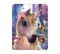 3D LiveLife Magnet - Cute Uni from Deluxebase. Lenticular Fantasy Fridge Magnet. Decorative 3D Unicorn Flat Magnets. Cute Small Magnets for Fridge, Dishwasher and Whiteboard.