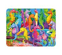 3D LiveLife Magnet - Hilarious Hippocampus from Deluxebase. Lenticular 3D Seahorse Fridge Magnet. Magnetic decor for kids and adults with artwork licensed from renowned artist, Michael Searle