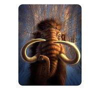 3D LiveLife Magnet - Mammoth from Deluxebase. Lenticular 3D Jurassic Fridge Magnet. Magnetic decor for kids and adults with artwork licensed from renowned artist, Jerry LoFaro