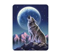 3D LiveLife Magnet - Moonlight Sonata from Deluxebase. Lenticular Animal Fridge Magnet. Decorative 3D Wolf Flat Magnets. Cute Small Magnets for Fridge, Dishwasher and Whiteboard.
