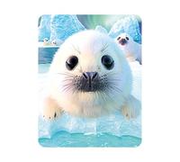 3D LiveLife Magnet - Seal Pups from Deluxebase. Lenticular Ocean Fridge Magnet. Decorative 3D Seal Flat Magnets. Cute Small Magnets for Fridge, Dishwasher and Whiteboard.