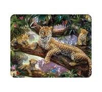 3D LiveLife Magnet - Treetop Leopards from Deluxebase. Lenticular 3D Leopard Fridge Magnet. Magnetic decor for kids and adults with artwork licensed from renowned artist, Jan Patrik Kra