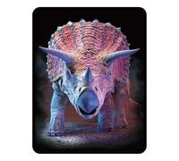 3D LiveLife Magnet - Triceratops from Deluxebase. Lenticular Jurassic Fridge Magnet. Decorative 3D Dinosaur Flat Magnets. Cute Small Magnets for Fridge, Dishwasher and Whiteboard.