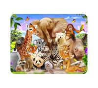 3D LiveLife Magnet - Wild Smile from Deluxebase. Lenticular 3D Safari Fridge Magnet. Magnetic decor for kids and adults with artwork licensed from renowned artist, David Penfound