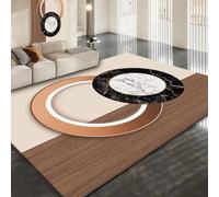 3D Living Room Carpet, Abstract Geometric Stripes Printed Rug, Soft Comfortable Non-Slip Rectangle Floor Mat For Dining Bedroom Home Decor, 40 X 60 Cm /4302698678071
