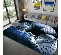 3D Living Room Carpet, Animal Leopard Leopard Print Printed Rug, Soft Comfortable Non-Slip Rectangle Floor Mat For Dining Bedroom Home Decor, 40 X 60 Cm -23149264475