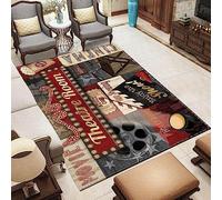 3D Living Room Carpet, Cinema Theater Logo Washable Printed Rug, Soft Comfortable Non-Slip Rectangle Floor Mat For Dining Bedroom Home Decor, 100 X 150 Cm / 39.37 X 59.05 Inches