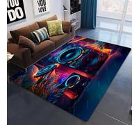 3D Living Room Carpet, Dj Music Singing Keyboard Printed Rug, Soft Comfortable Non-Slip Rectangle Floor Mat For Dining Bedroom Home Decor, 80 X 160 Cm -1355665075
