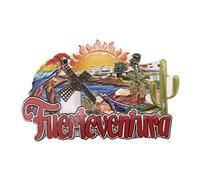3D Lizard Fuerteventura Spain Refrigerator Magnet Tourist Travel Souvenirs Handmade Resin Craft Magnetic Stickers Home Kitchen Decoration Fridge Magnet Collection Gift