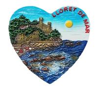 3D Lloret de Mar Spain Fridge Magnet Souvenir Gift Magnetic Sticker Collection
