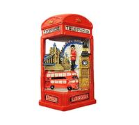 3D London England Fridge Magnet Telephone Booth Style Travel Sticker Souvenir,Home & Kitchen Decoration Promotion Gift