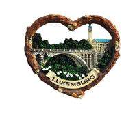 3D Luxembourg Fridge Magnet Souvenir Gift Magnetic Sticker Craft Collection