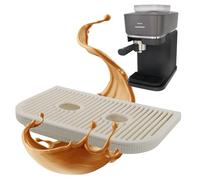 3D M Extended Drip Rack with Collection Tray Fits Philips Baristina Espresso Machine - Enlarged Shelf, More Height for Glasses up to 110mm, Dishwasher Safe, White
