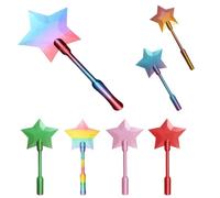 3D Magic Printed Wand Tap to Pay,Sparkling Star Contactless Payment Card Holder,Fun Credit Card Wand for Easy NFC Checkout, Perfect Magical Gift for Harry Potter Fans & Magic Lovers. (Gradient Purple)