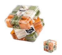3D Magic Puzzle Maze Cube Ball - Dual-Mode Brain Teaser for Spatial Awareness & Logic Training, Stress Relief Focus Game for Adults and Teens