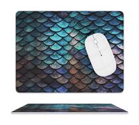 3D Magical Dragon Scales Pattern Leather Mouse Pad Mouse Mat
