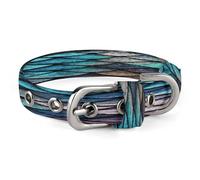 3D Magical Dragon Scales Pattern Pet Collar, Adjustable Dog Collars with Buckle Stainless Steel D-Ring, Comfortable Collar for Small Medium Dogs and Cats