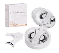3D Magnetic Eyelashes Kit - 1 Pair Reusable Magnetic Eyelashes with Applicator, Easy to Wear and Remove, No Glue Needed Magnetic-Lashes Natural Look, Easy to Wear and Remove (#03)