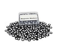 3D Magnetic Tracking Dots 6mm ID 10mm OD Diffuse Reflective Positioning Targets for 3D Printing & Reverse Engineering Preventing Tracking Loss(500pcs)