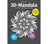 3D Mandala: Coloring book for adults - with making-of animations. Over 50 relaxing mandalas. Coloring templates - with 3D effect. All mandalas free for download.