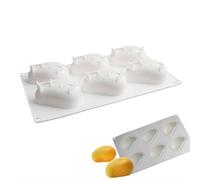 3D Mango Silicone Mold, Non-Stick Baking Mold for Mousse Cake, French Dessert, Chocolate, Ice Cream, Candy & Cake Decoration