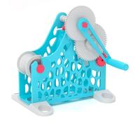 3D Manual Filament Spool Winder, Industrial Consumable Winder with Uniform Wire Routing, Removable Modular Design for Wires up to 1kg, Ideal for 3D Printing and Textile Projects