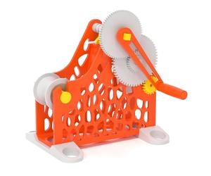 3D Manual Filament Spool Winder, Industrial Wire Routing System with Removable Modular Design for 1kg Wires, Ideal for 3D Printing and Textile Projects