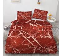 3D Marble King Size Duvet Cover Set 220x230cm 3 piece Soft Microfiber Reversible Bedding Set Art Comforter Cover with Zipper Closure Quilt Cover with 2 Pillowcase 50x75cm(Image 3-19)
