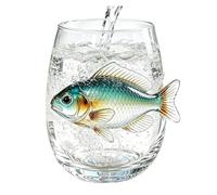 3D Marine animals Wine Glass Snowman, Mulled Wine Cup Winter Nights , cup | Festive 3D Drinking Glasses Christmas, 6 Designs Tree Santa Snowman Reindeer Wreath Stocking, Party(C)