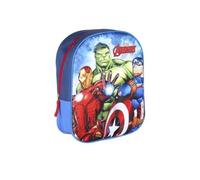 CERDÁ LIFE'S LITTLE MOMENTS Boys Avengers 3D School Backpack, blue, 25.0 x 31.0 x 10.0 cm