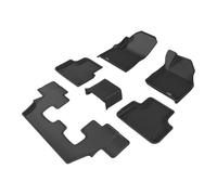 3D MAXpider All-Weather Floor Mats for AUDI Q7 (4M) 2016-2024+ Custom Fit Car Floor Liners, Kagu Series (1st & 2nd Row)