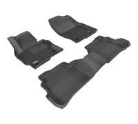 3D MAXpider All-Weather Floor Mats for Mazda CX-5 CX5 2013 2014 2015 2016 Custom Fit Car Floor Liners, Kagu Series (1st & 2nd Row, Black)