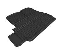 3D MAXpider Custom Fit Cargo Liner for Tesla Model X 2022 Behind 2ND Row Cross FOLD Kagu Black Cargo Liner