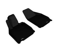 3D Maxpider Front Row Custom Fit All-Weather Floor Mat for Select 911 Models - Kagu Rubber (Black)