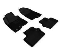 3D MAXpider L1JP00901509 Complete Set Custom Fit All-Weather Floor Mat for Select Jeep Compass Models - Kagu Rubber (Black)